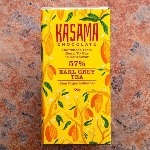 Kasama Chocolate Earl Gray Tea 57-Percent Milk Bar