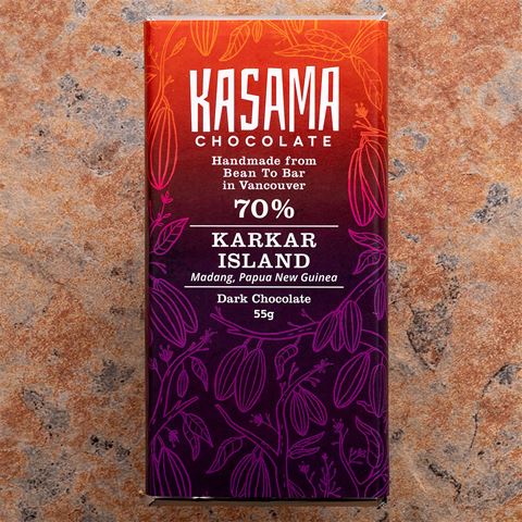Kasama Chocolate Karkar Island - Papua New Guinea 70-Percent Dark Bar