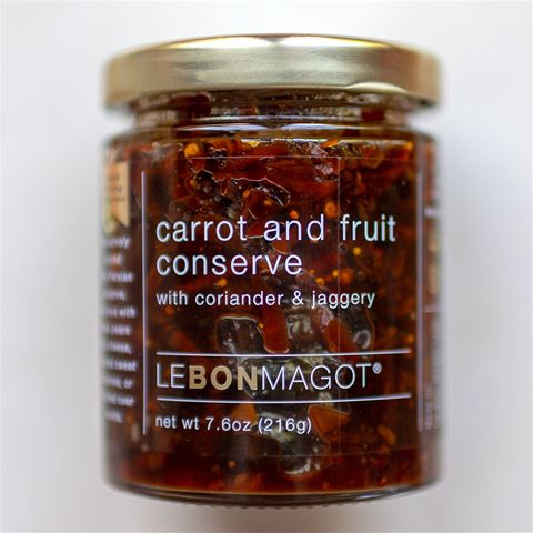 Le Bon Magot Carrot and Fruit Conserve with Coriander and Jaggery