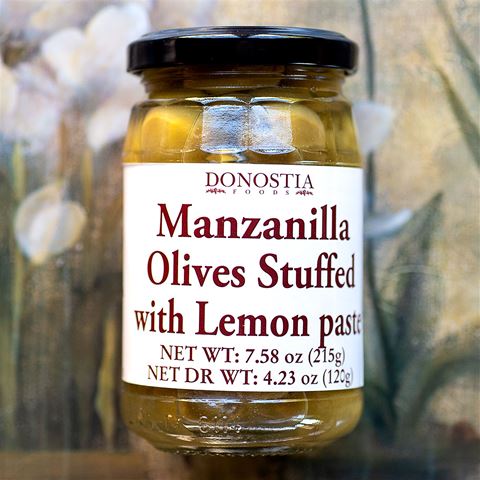 Manzanilla Olives Stuffed with Lemon
