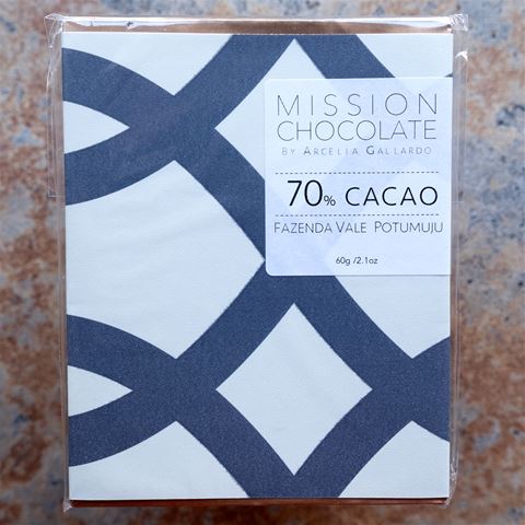 MISSION Chocolate 70-Percent Potumuju Dark Bar