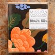 Mission Chocolate Brazil 80-Percent Dark Bar