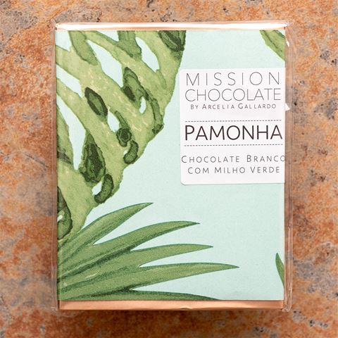 MISSION Chocolate Pamonha White Bar with Sweet Corn
