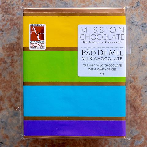 MISSION Pao De Mel Milk Chocolate with Warm Spices Bar