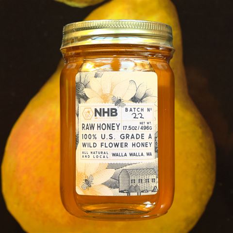 NHB Raw Walla Walla Honey by North Home Bees