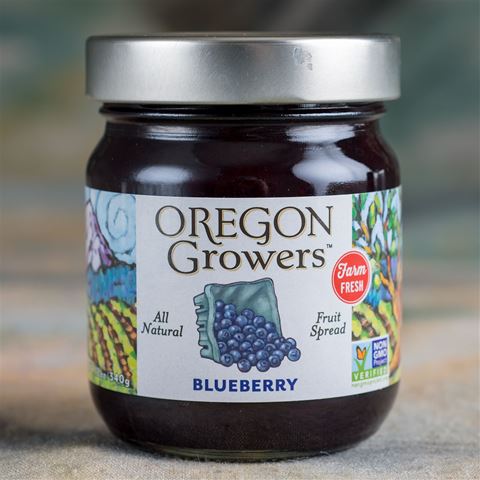 Oregon Growers Blueberry Jam