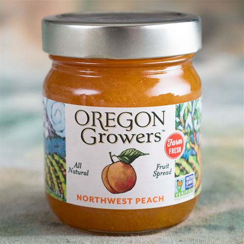 Oregon Growers Northwest Peach Jam
