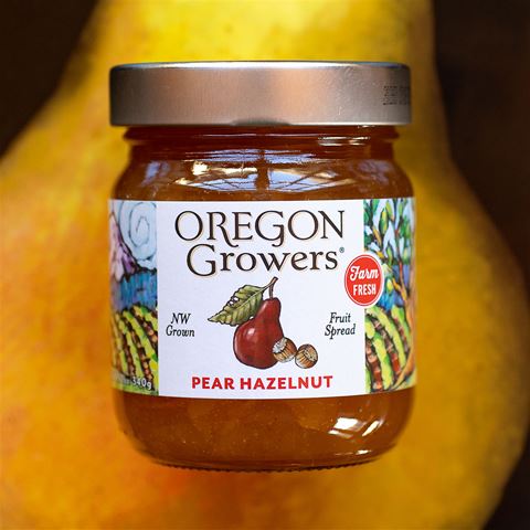 Oregon Growers Pear Hazelnut Jam