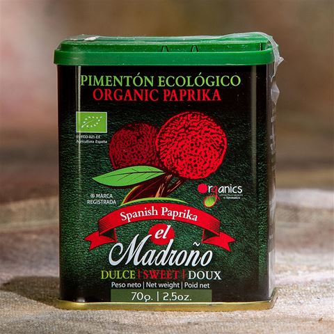 Organic Pimenton al Madrono - Sweet Spanish Paprika