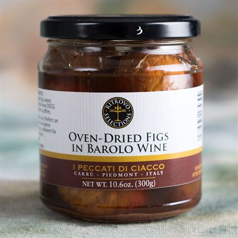 Oven-Dried Figs in Barolo Wine