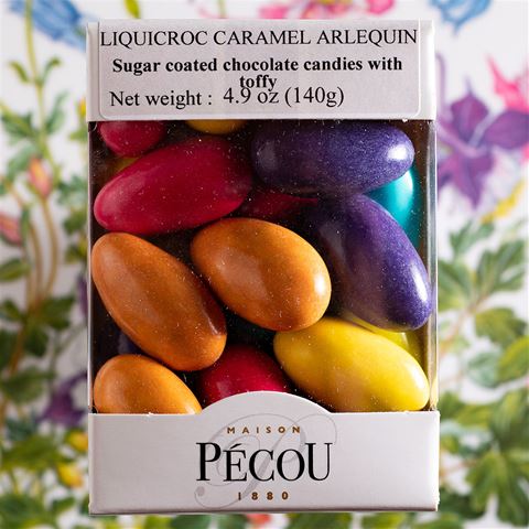 Pecou Liquicroc Caramel Arlequin Assorted Dragees