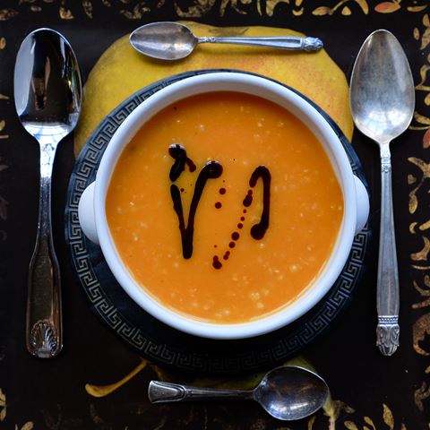 Potage de Crecy Pur&#235;ed Carrot Soup Recipe