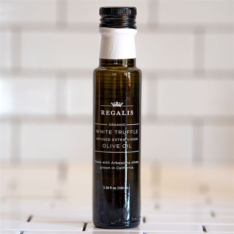 Regalis Organic White Truffle Arbequina Olive Oil