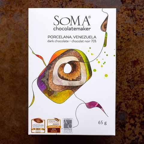 SOMA Porcelana Venezuela 70-Percent Dark Chocolate Bar