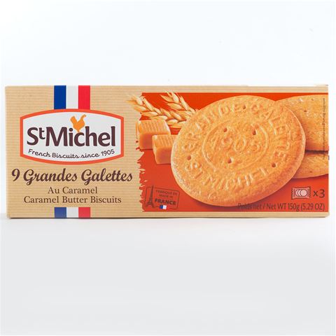 St Michel Caramel Butter Biscuits (Galettes)