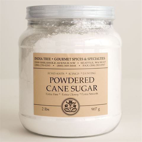 India Tree Powdered Fondant &amp; Icing Sugar 2-lb Tub