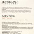 Monograno Organic Kamut Penne Rigate Pasta back panel