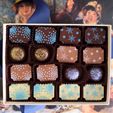 Chocolat Moderne Hanukkah Chic™ Bonbon Collection of 16