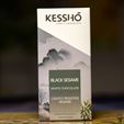 KESSHO Black Sesame White Chocolate Bar