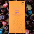 LEVELEZ 70% Dark Almendra Blanca Chocolate Bar