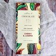 Sisters A 81% Dark Chocolate Bar with Cherry & Juniper