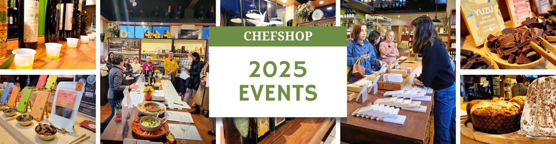 2025 ChefShop Events — Seattle Tastings & Meet-the-Maker Nights