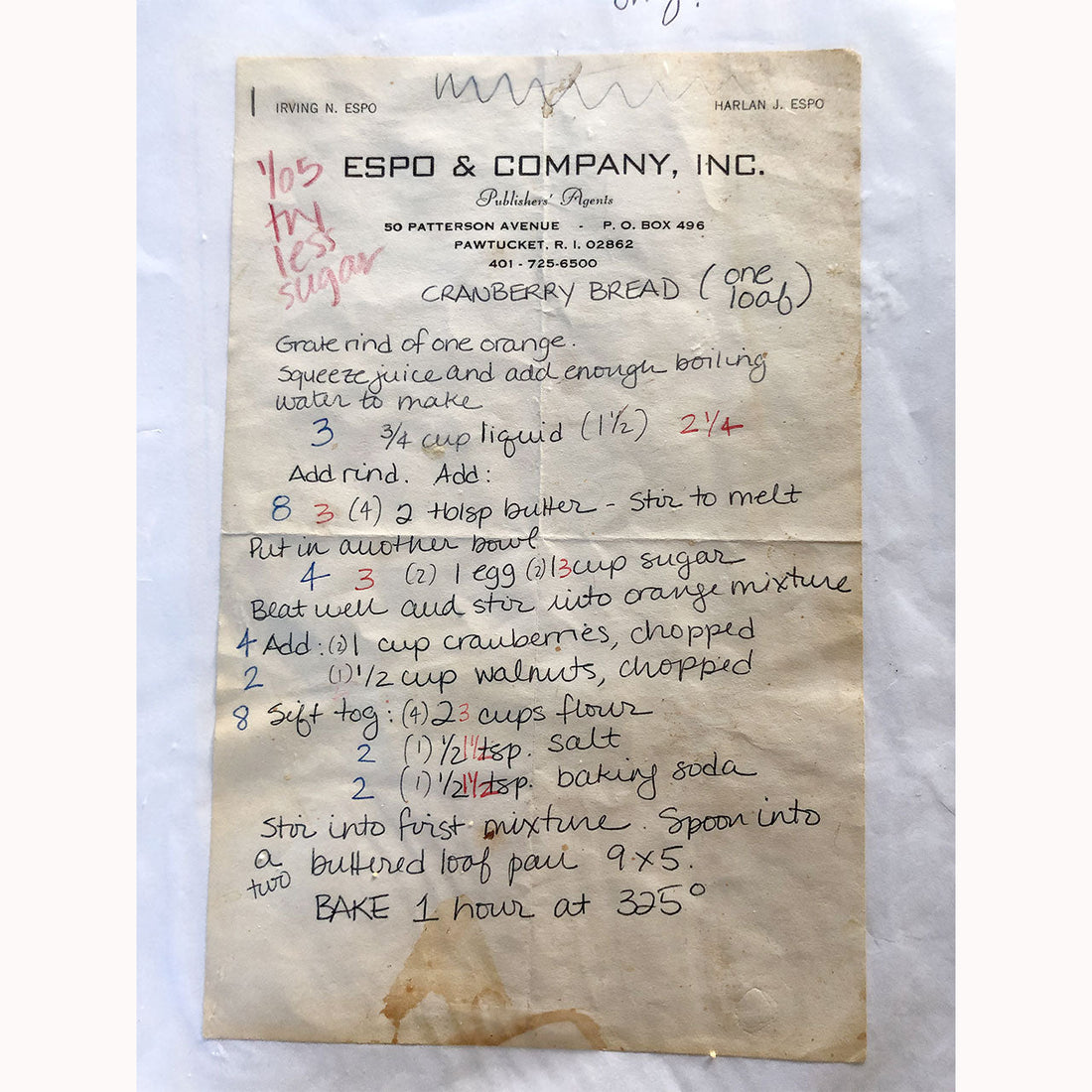 Holiday Cranberry Bread Recipe - Ann