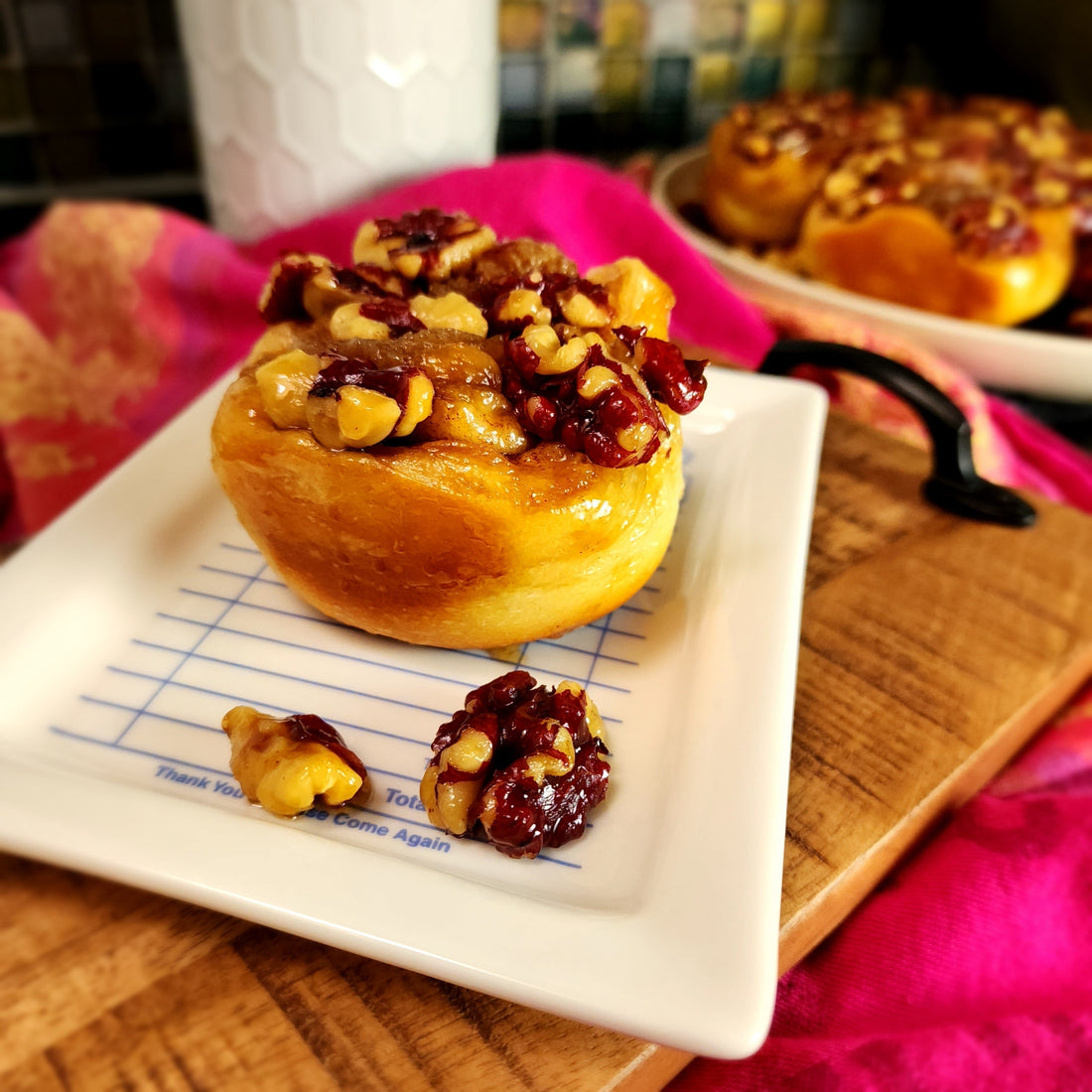Red Walnut Sticky Buns Recipe