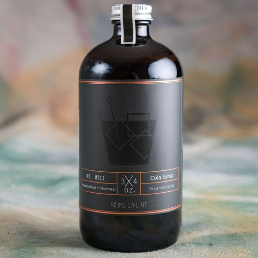 3 X 4 oz Handcrafted Cola Syrup - 500 ml