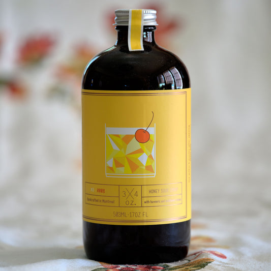 3 x 4 Oz Honey Sour Syrup