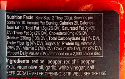 Mina Spicy Moroccan Harissa