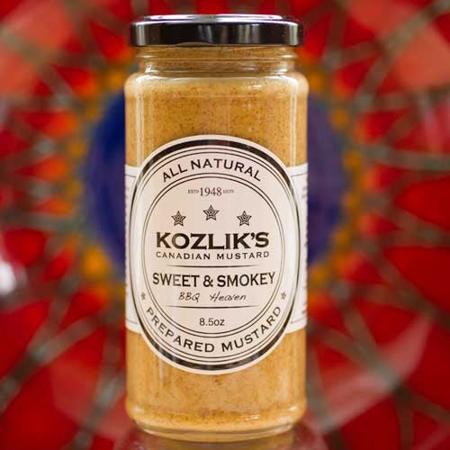 Kozliks Canadian Sweet & Smokey Mustard