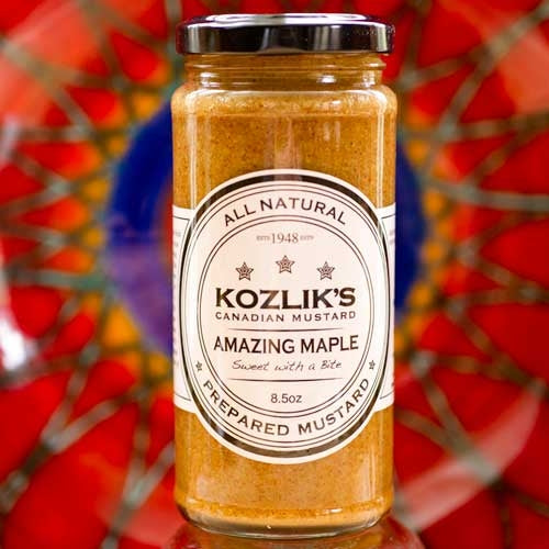Kozliks Canadian Amazing Maple Mustard