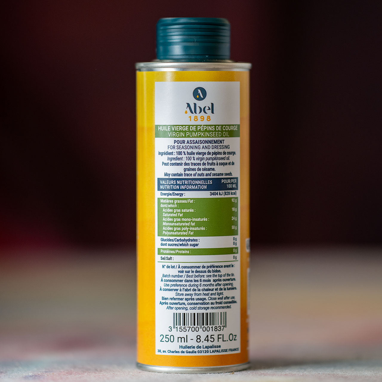 Abel 1898 Virgin Pumpkinseed Oil