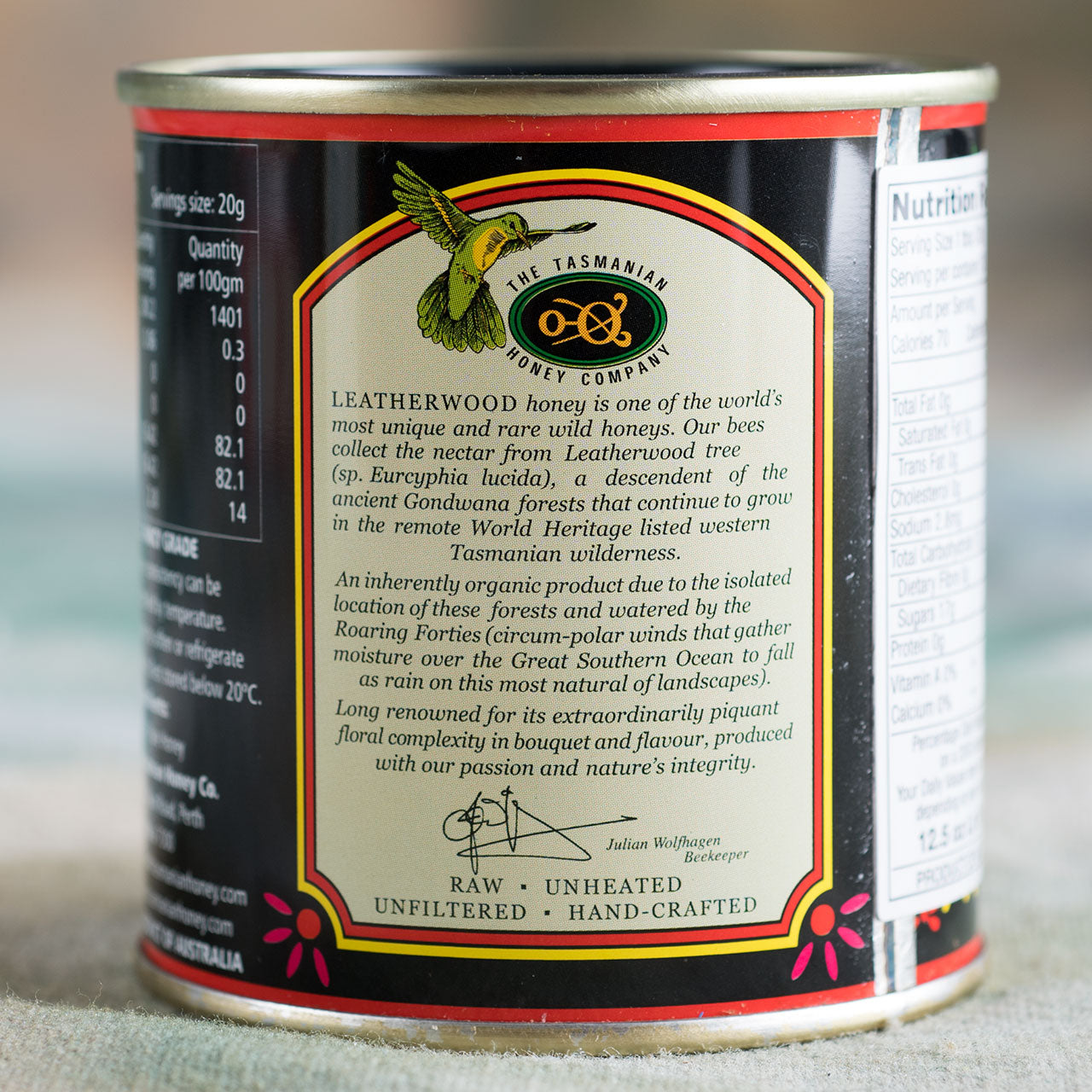 Tasmanian Leatherwood Honey - 350g