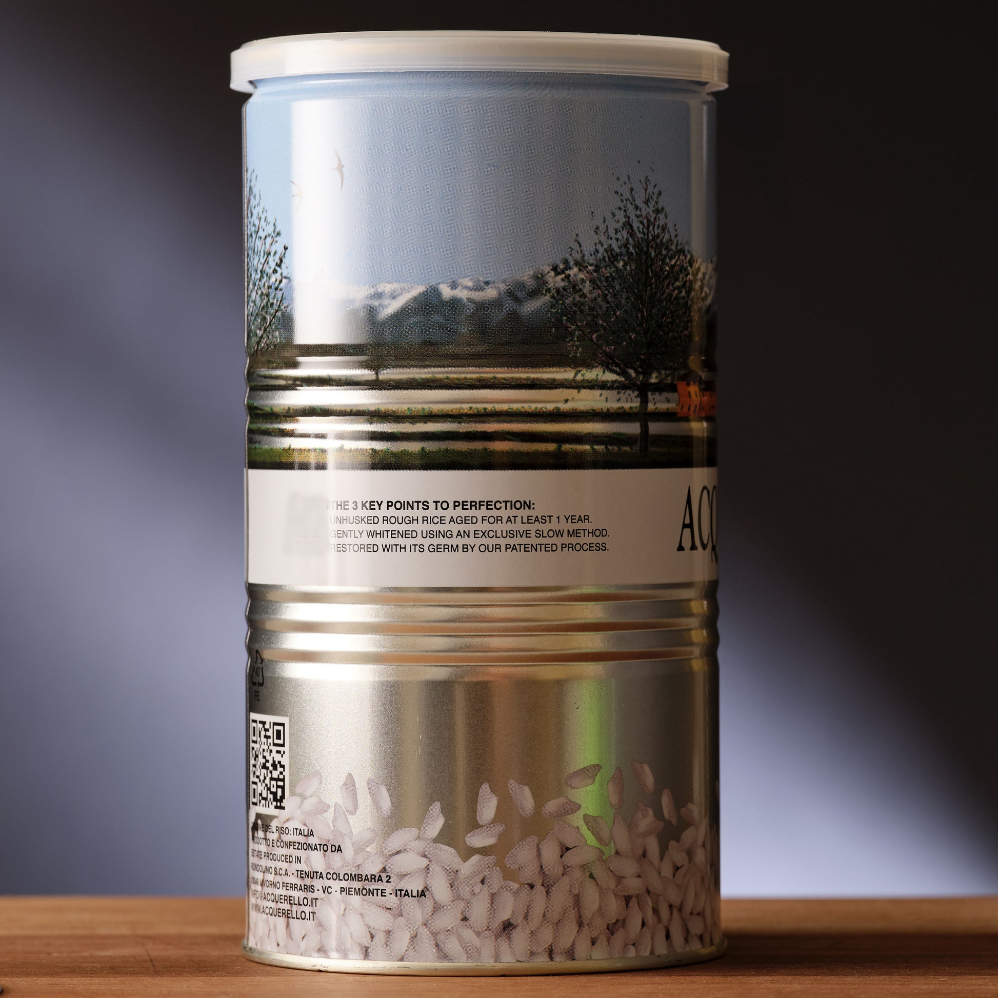 Acquerello il Riso Aged Carnaroli Rice - 1 year aged - 1 Kilo Tin