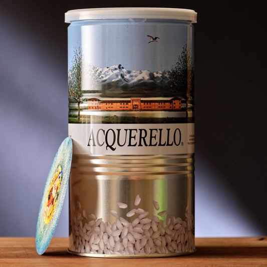Acquerello il Riso Aged Carnaroli Rice - 1 year aged - 1 Kilo Tin
