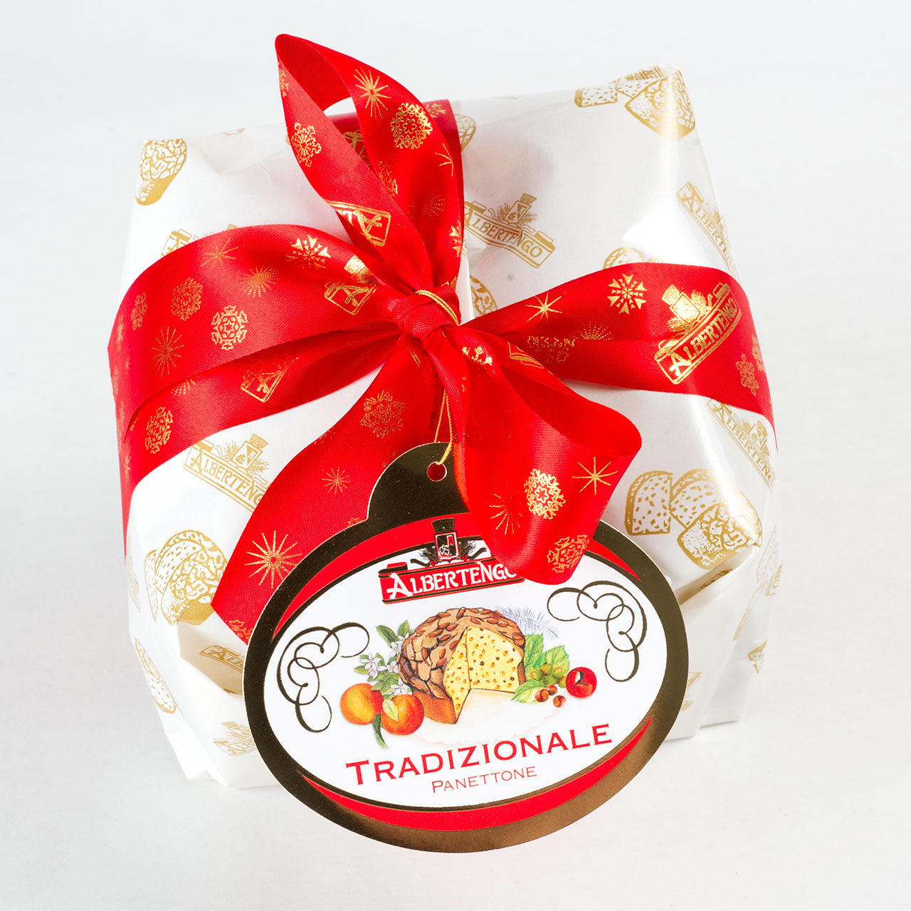 Albertengo Panettone Tradizionale Glassato - half kilo top