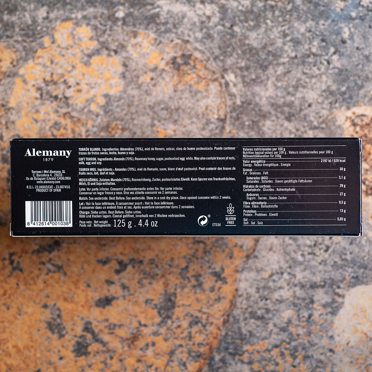 Alemany Spanish Turron Blando Soft