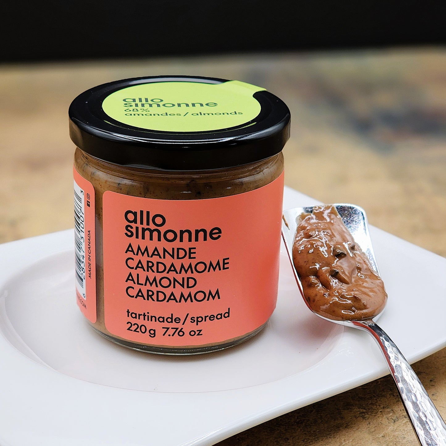 Allo Simonne Almond and Cardamom Spread