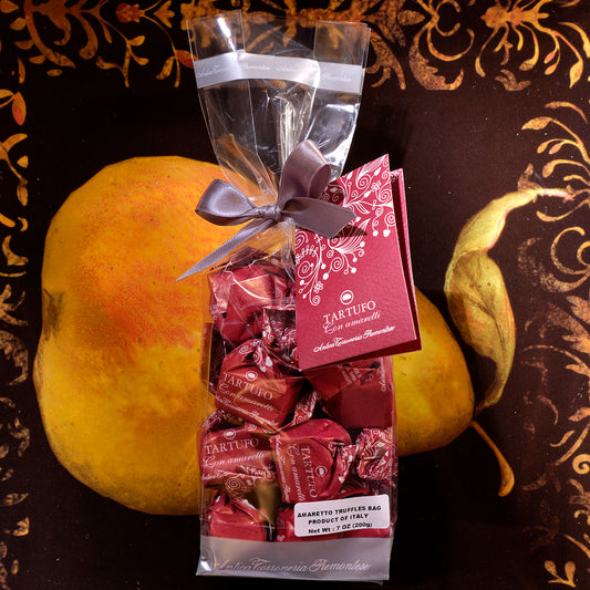 Antica Torroneria Piemontese Tartufo Con Amaretti - Milk Chocolate Tartufi with Amaretti