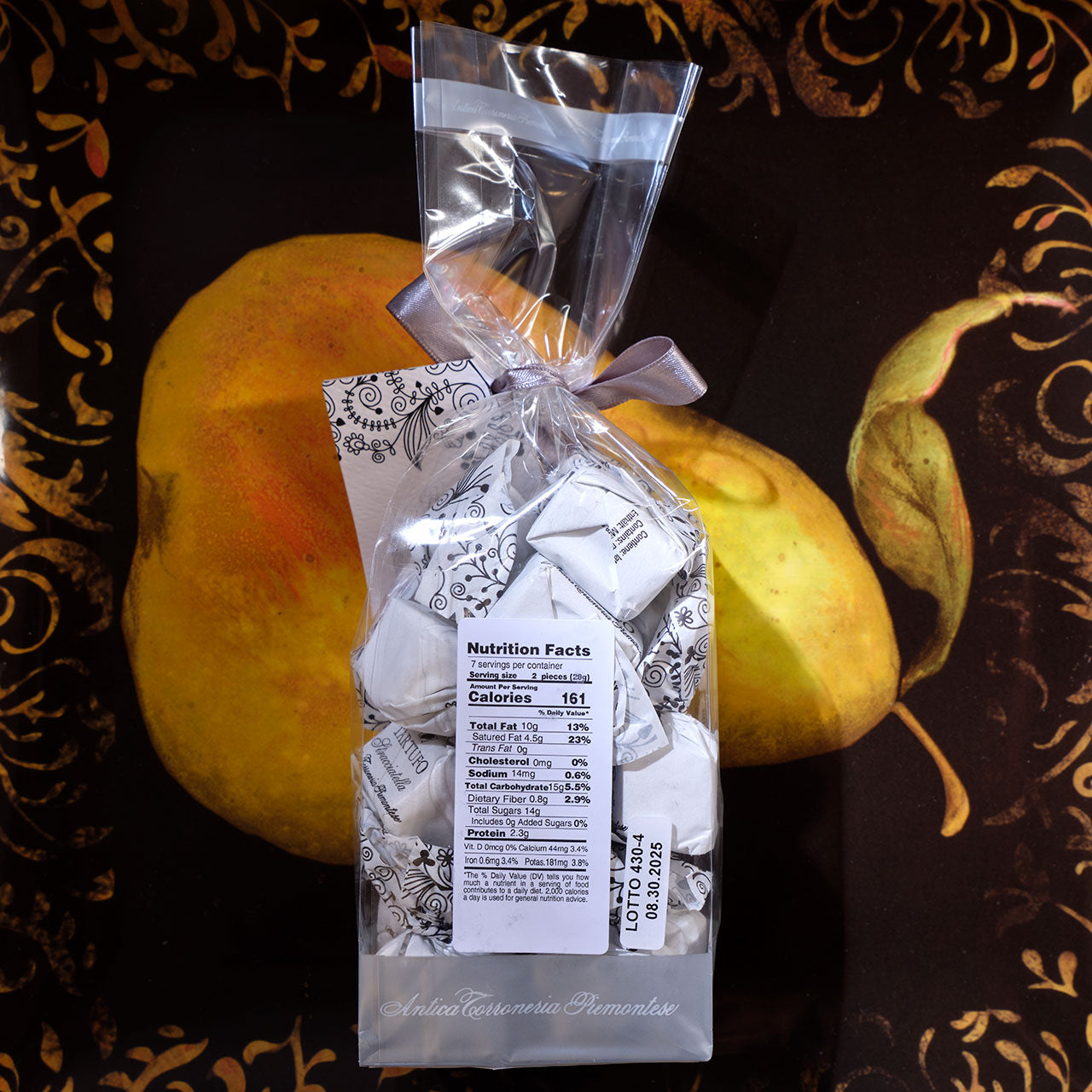 Antica Torroneria Piemontese Tartufo Stracciatella - white chocolate with Dark Chocolate Chips