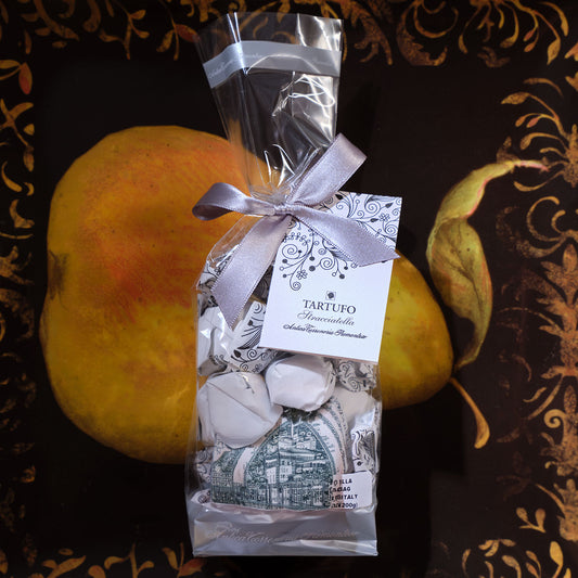 Antica Torroneria Piemontese Tartufo Stracciatella - white chocolate with Dark Chocolate Chips