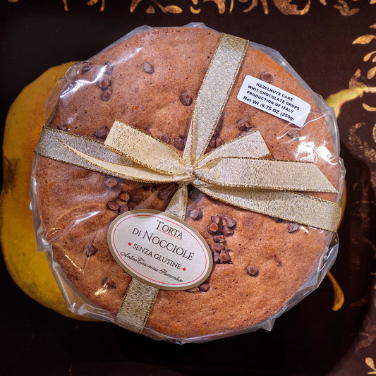 Antica Torroneria Piemontese Torta Di Nocciole - Hazelnut Cake with Chocolate Drops