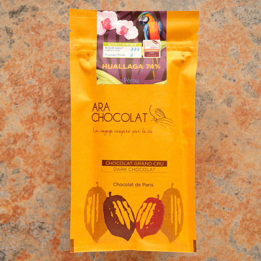 Ara Chocolat Huallaga 74-Percent Peru Dark Bar