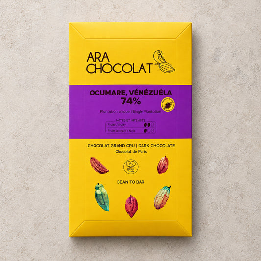 Ara Chocolat 74% Ocumare Dark Chocolate Bar