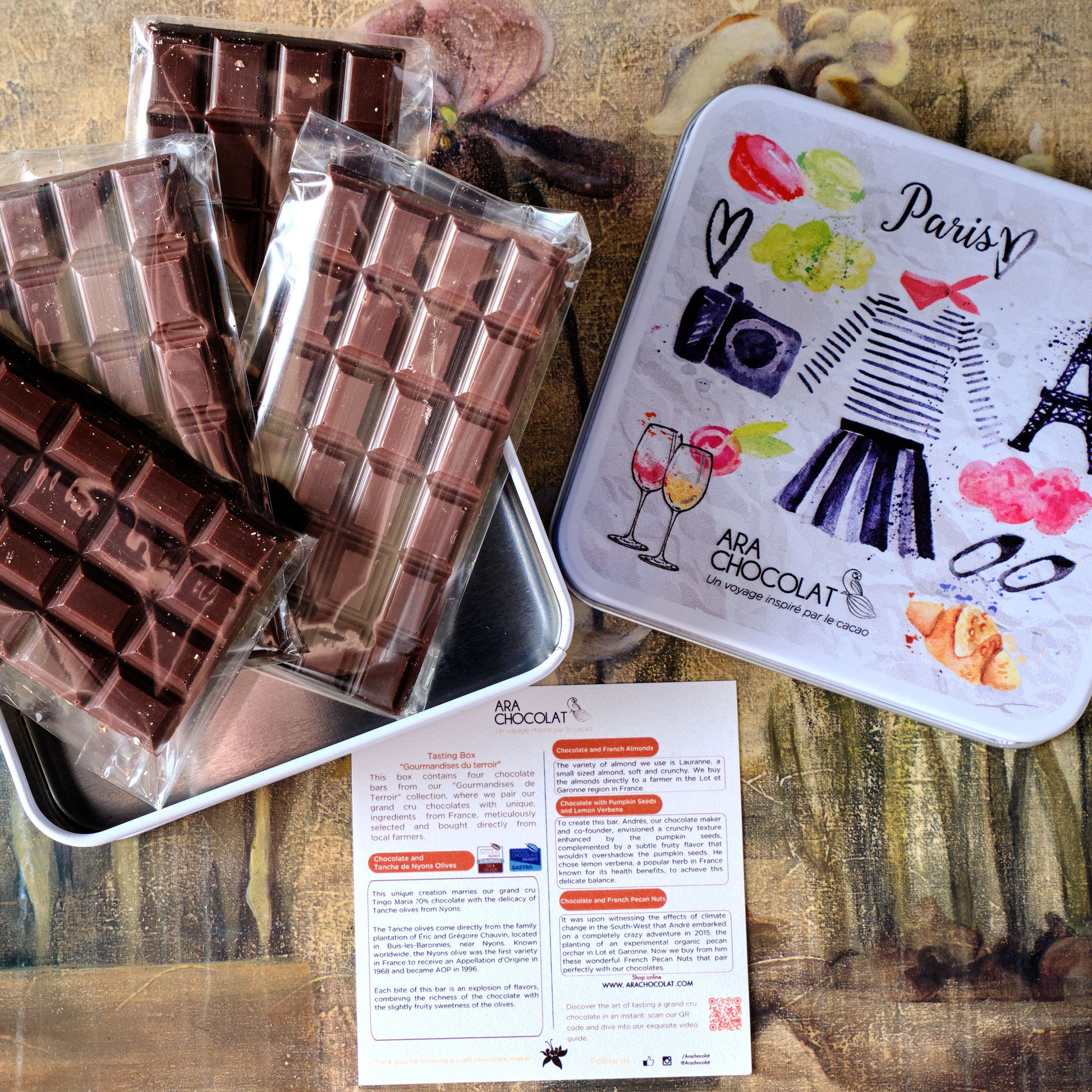 Ara Chocolate Gift Tin