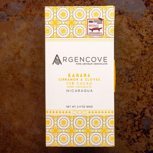 Argencove 70-Percent Dark Chocolate Banana Bar