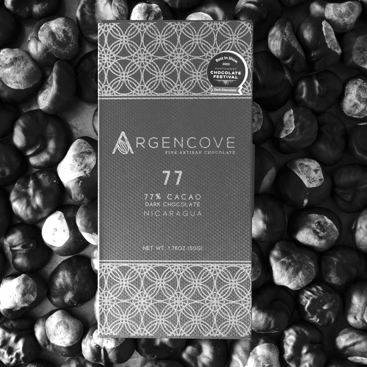 Argencove Nicaragua 77% Dark Chocolate Bar