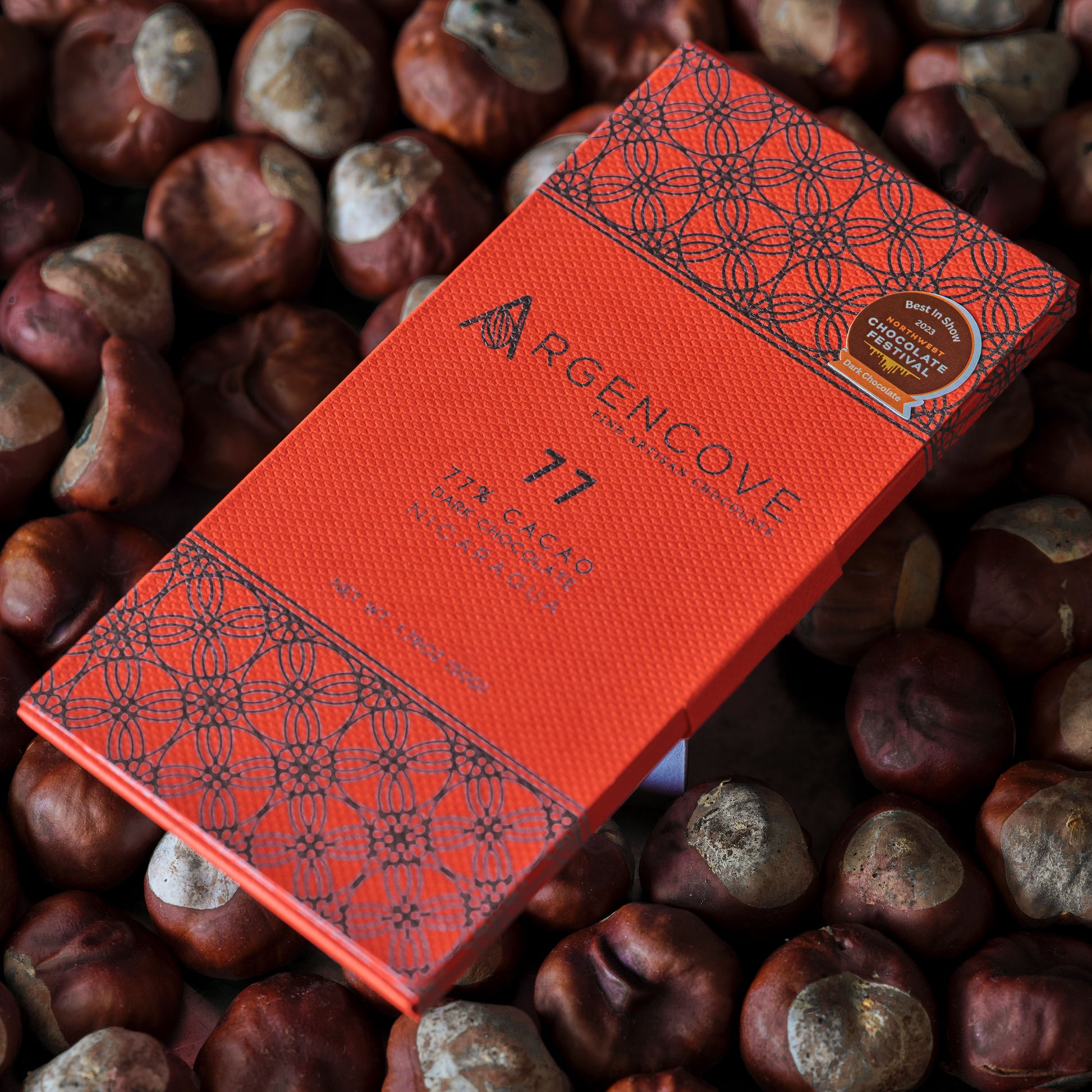 Argencove Nicaragua 77% Dark Chocolate Bar